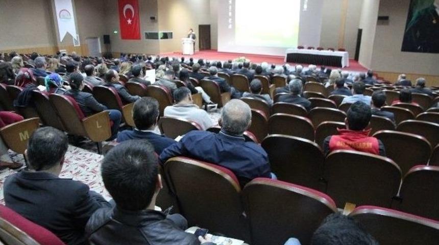 Şanlıurfa&rsquo;da İklim Değişikliği Ve Tarım Etkileşimi &Ccedil;alıştayı D&uuml;zenlendi