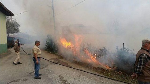 Kuvvetli Fırtına Yangın Çıkardı 1
