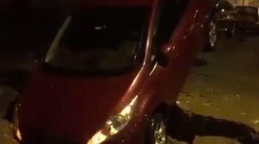 Aydın&rsquo;da Şiddetli Yağış Yol &Ccedil;&ouml;kt&uuml;rd&uuml;