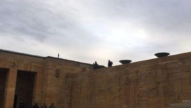 Anıtkabir'de Törene Gelen Askerler Tek Tek Arandı