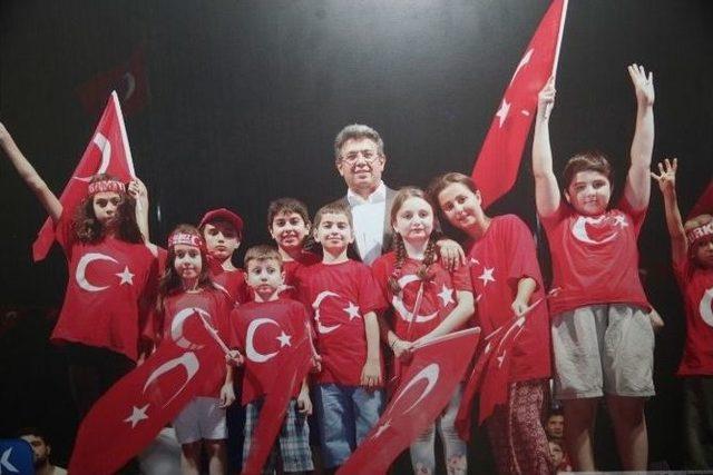 15 Temmuz Sergisi Öğrencilerle Buluştu 1