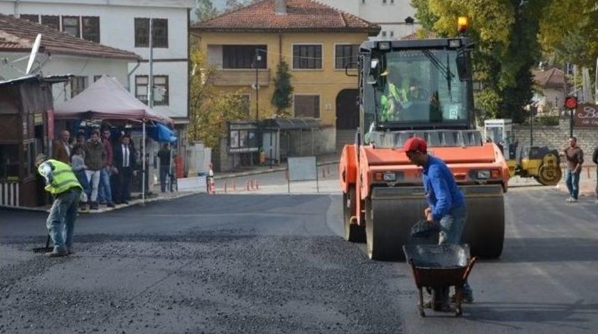 Başkan Aksoy “ Bu Yıl Asfaltta 40 Bin Tonu Geçeceğiz”