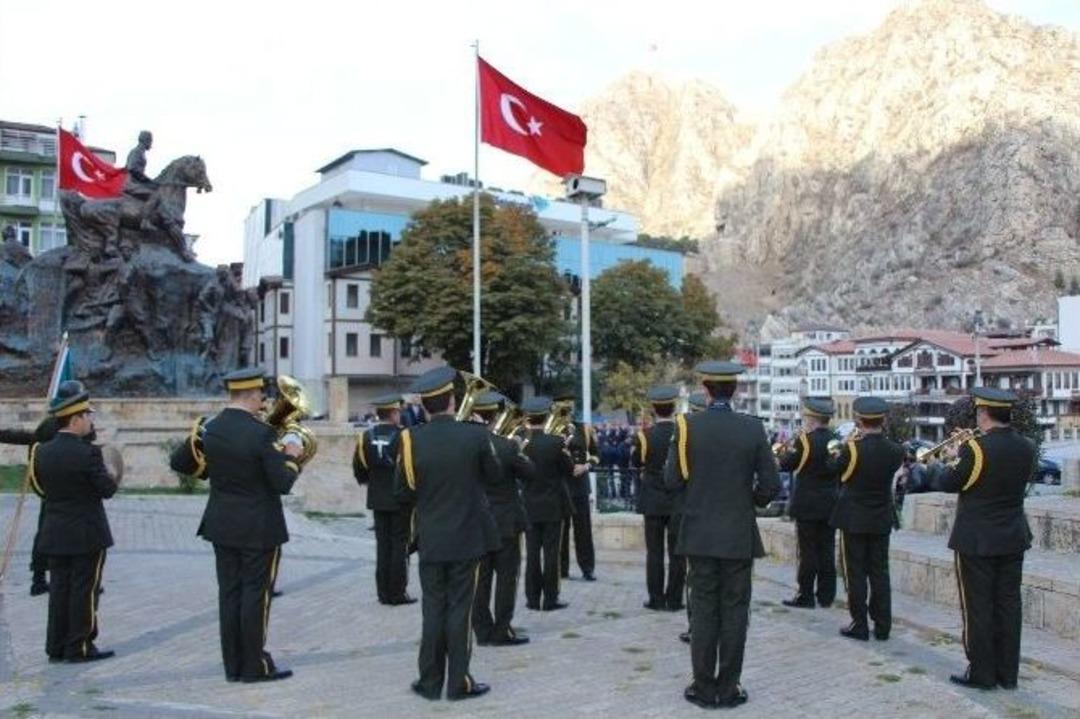 Atat&uuml;rk Amasya&rsquo;da Saygıyla Anıldı