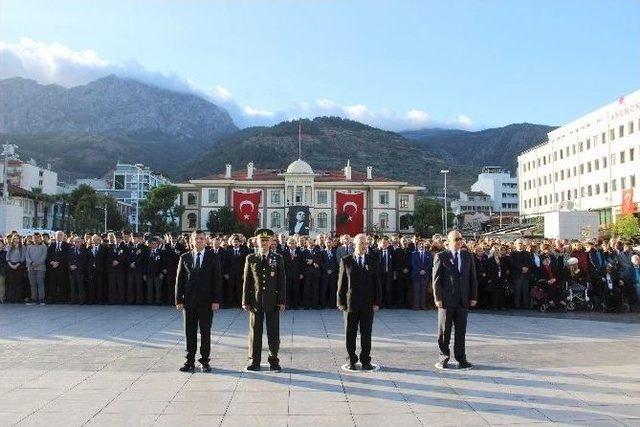 Manisa’da 10 Kasım Atatürk’ü Anma Töreni