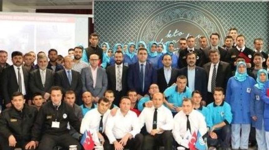 Kto Karatay &Uuml;niversitesi&rsquo;nde Başarılı Personeller &Ouml;d&uuml;llendirildi