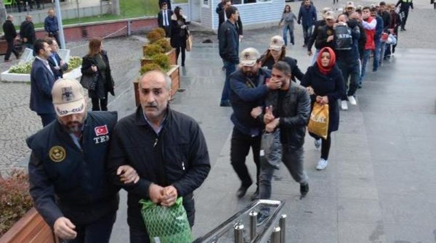 Bursa'da Pkk Operasyonu Ş&uuml;phelileri Adliyede