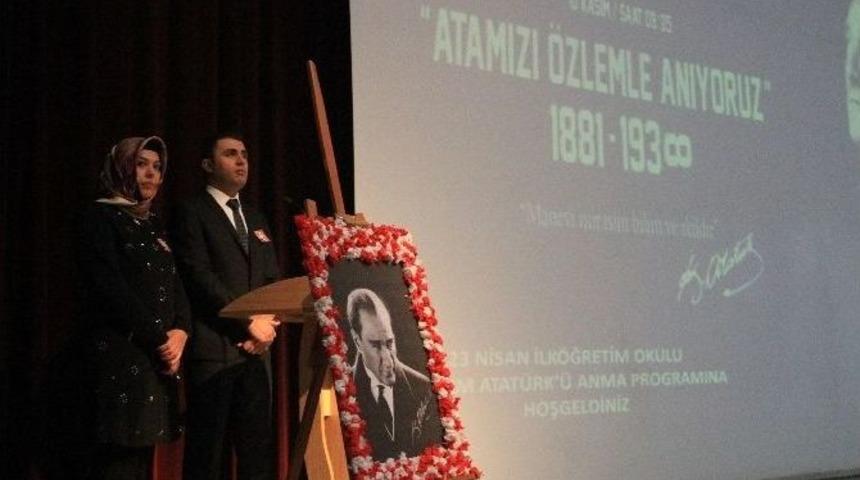 Hakkari&rsquo;de 10 Kasım Atat&uuml;rk&rsquo;&uuml; Anma Etkinlikleri D&uuml;zenlendi