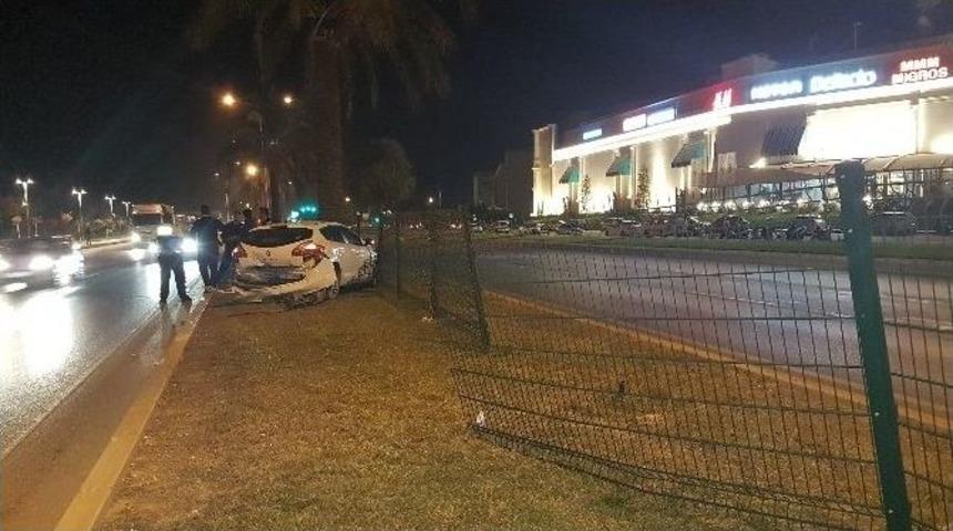 Manavgat&rsquo;ta Trafik Kazası: 1 Yaralı