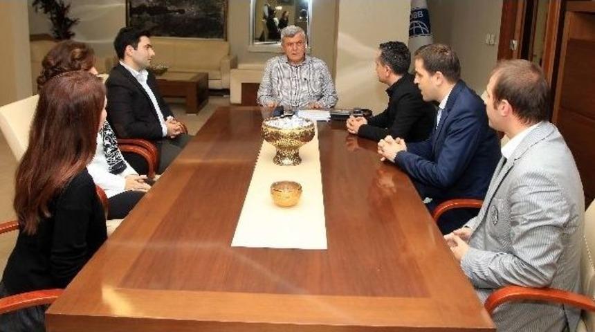 Başkan Karaosmanoğlu, Şehir Plancıları Odasını Ağırladı