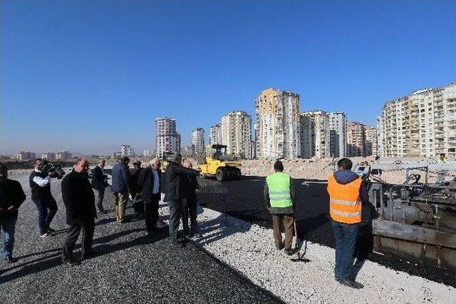 Başkan &Ccedil;elik G&uuml;ltepe Bulvarı&rsquo;nda 1