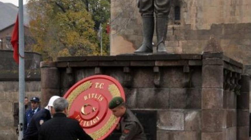 Bitlis&rsquo;Te 10 Kasım Atat&uuml;rk&rsquo;&Uuml; Anma Programı