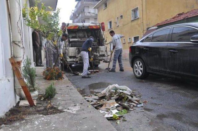 Fırtına Ve Hortum, Söke'de Ortalığı Savaş Alanına Çevirdi