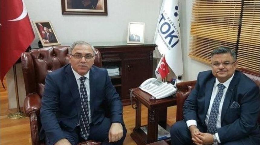 Başkan Yağcı Toki Başkanı Turan&rsquo;ı Ziyaret Etti