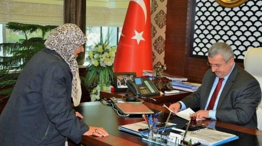 Başkan Baran, K&ouml;rfezli Vatandaşları Ağırladı