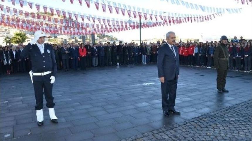Ulu &Ouml;nder Mustafa Kemal Atat&uuml;rk Kuşadası&rsquo;nda Anıldı