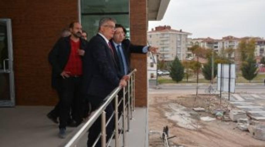 Vali Pekmez Ve Başkan Yazgı Projeleri Yerinde İnceledi