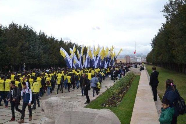 Fenerbahçelilerden Anıtkabir Ziyareti