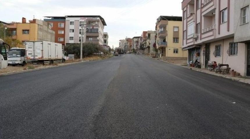 Turgutlu&rsquo;da Asfaltlama &Ccedil;alışmaları Devam Ediyor