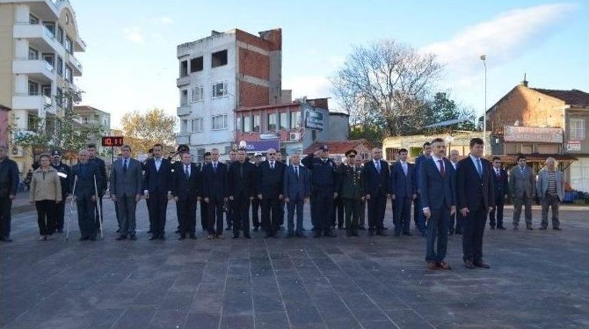 G&ouml;me&ccedil;&rsquo;te 10 Kasım Atat&uuml;rk&rsquo;&uuml; Anma T&ouml;reni