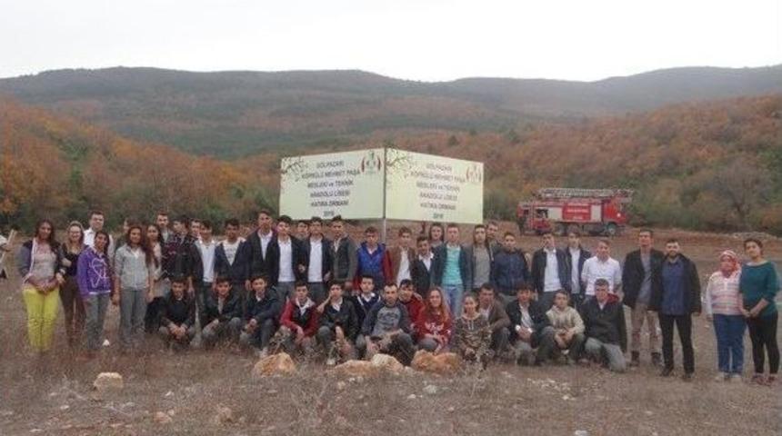 G&ouml;lpazarı&rsquo;nda İlk Hatıra Ormanı