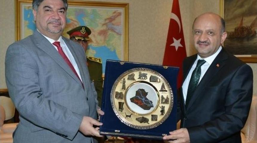 Milli Savunma Bakanı Işık, Irak&rsquo;ın Ankara B&uuml;y&uuml;kel&ccedil;isi&rsquo;ni Kabul Etti