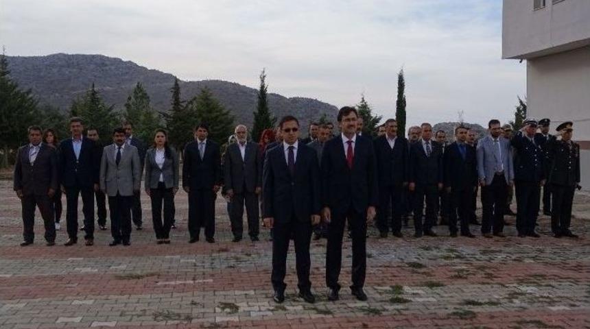 Sincik&rsquo;te 10 Kasım Atat&uuml;rk&rsquo;&uuml; Anma Programı