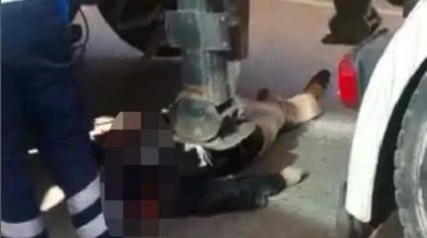 &Uuml;mraniye'de Hafriyat Kamyonunun Ezdiği Kadın &Ouml;ld&uuml;