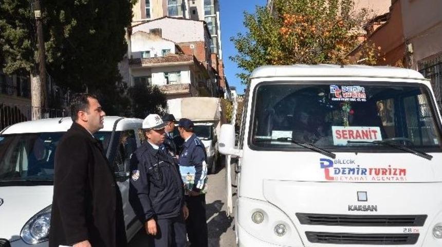 Bilecik’te “okul Servis Aracı Özel İzin Belgesi” Denetimleri
