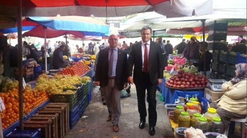 B&uuml;y&uuml;kşehir Zabıtası Kırkağa&ccedil;&rsquo;ta Sorunları Dinledi