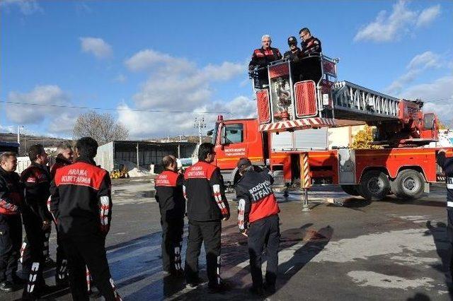 Bozüyük Belediyesi İtfaiye Müdürlüğü’ne Ziyaret