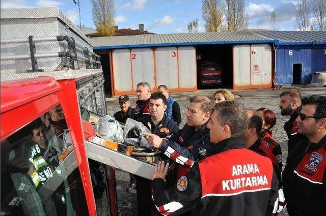 Bozüyük Belediyesi İtfaiye Müdürlüğü’ne Ziyaret