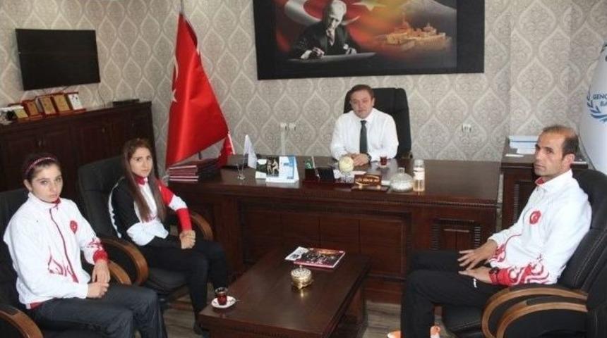 Balkan Şampiyonlarından M&uuml;d&uuml;r Alp&rsquo;e Ziyaret