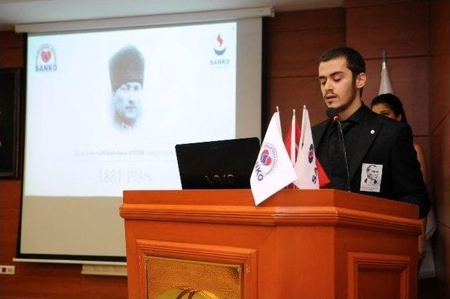 Atat&uuml;rk Sanko &Uuml;niversitesi Ve Sani Konukoğlu Hastanesinde T&ouml;renle Anıldı 1