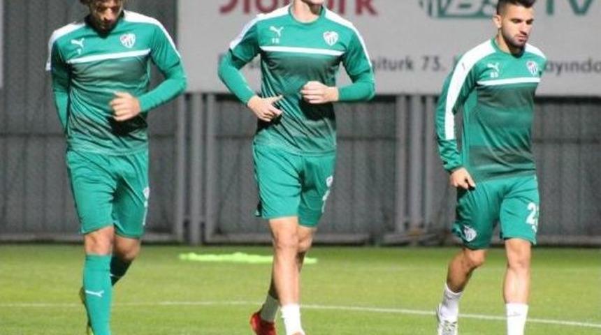 Bursaspor&rsquo;Da Akhisar Hazırlıklar S&uuml;r&uuml;yor