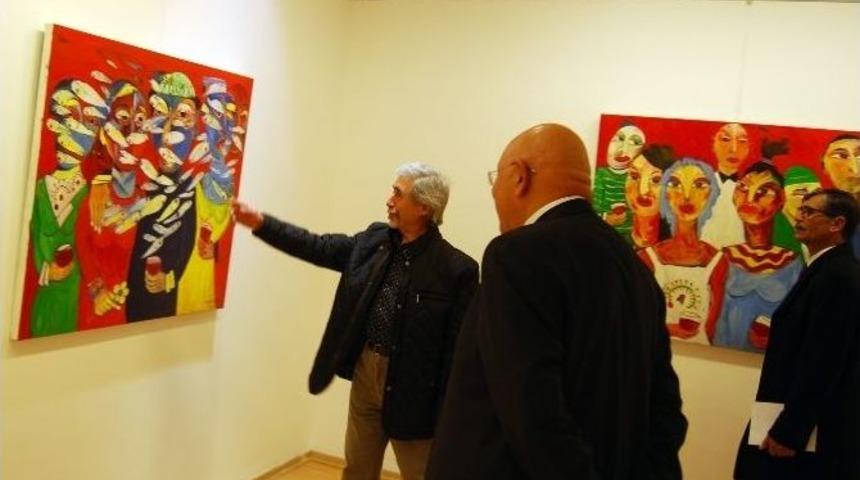 Sanko Sanat Galerisinde Sergi