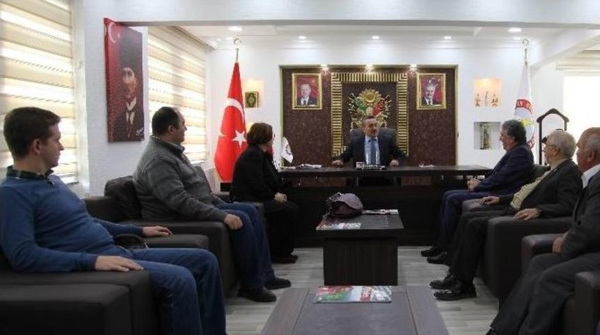 Konya Gıda Ve Tarım &Uuml;niversitesi&rsquo;nden Başkan Tutal&rsquo;a Ziyaret