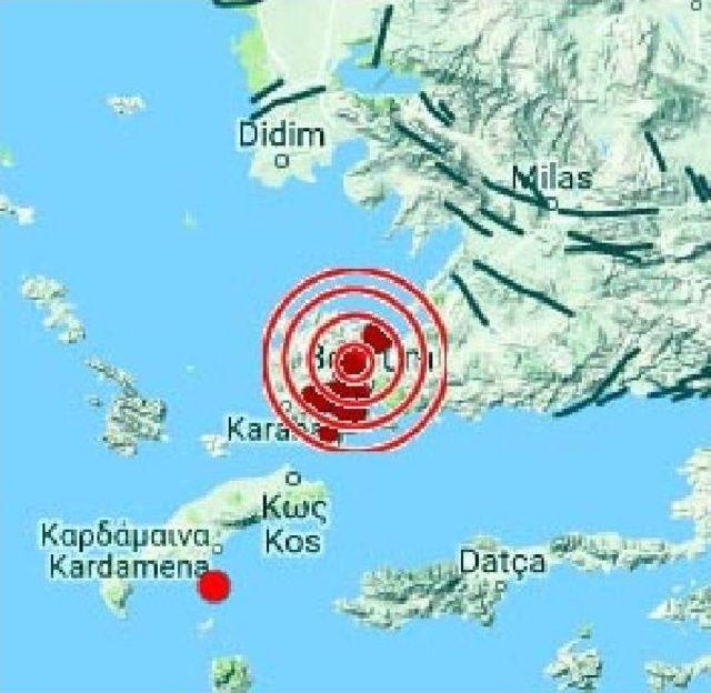 Bodrum Dünden Bu Yana 12 Kez Sallandı