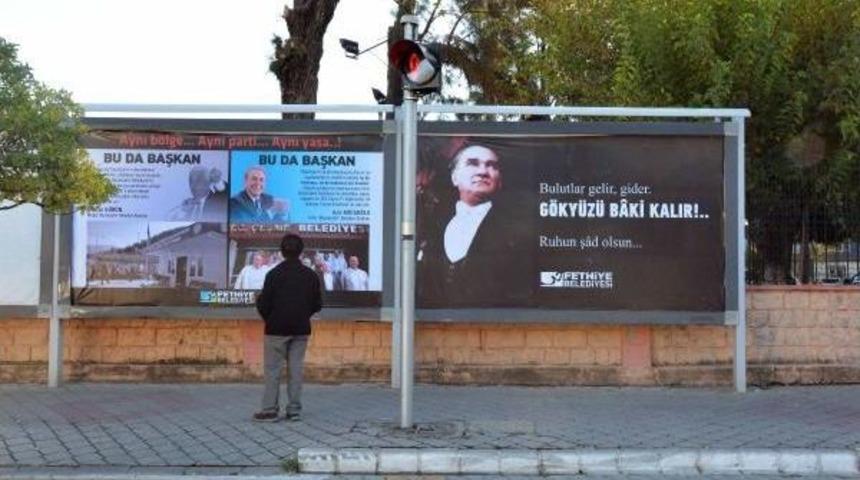 Başkanların Gerginliği Billboardlara Taşındı