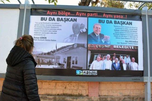 Başkanların Gerginliği Billboardlara Taşındı 1