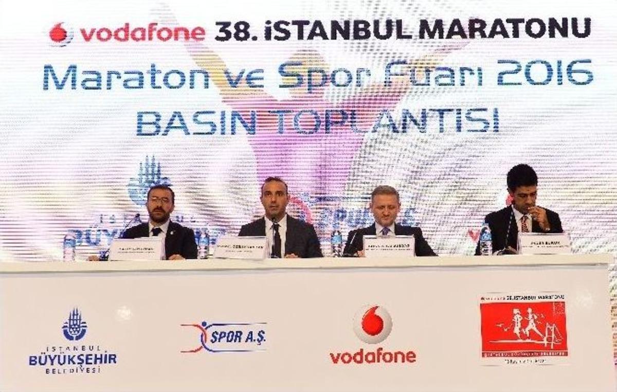 Vodafone 38. İstanbul Maratonu&rsquo;nun Basın Toplantısı Yapıldı