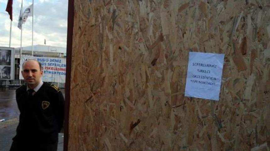 Budo Kabataş İskelesi Kapandı