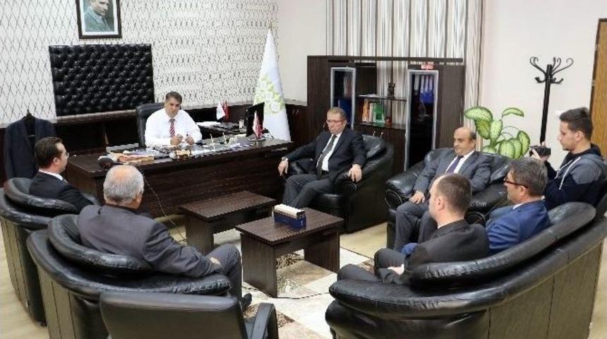 Kent Konseyi&rsquo;nden Rekt&ouml;r Prof. Dr. Polat&rsquo;a Ziyaret