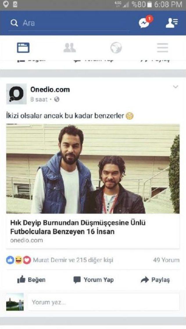 Eskişehirli Uğur, Benzeri Galatasaraylı Selçuk Ile Tanıştı