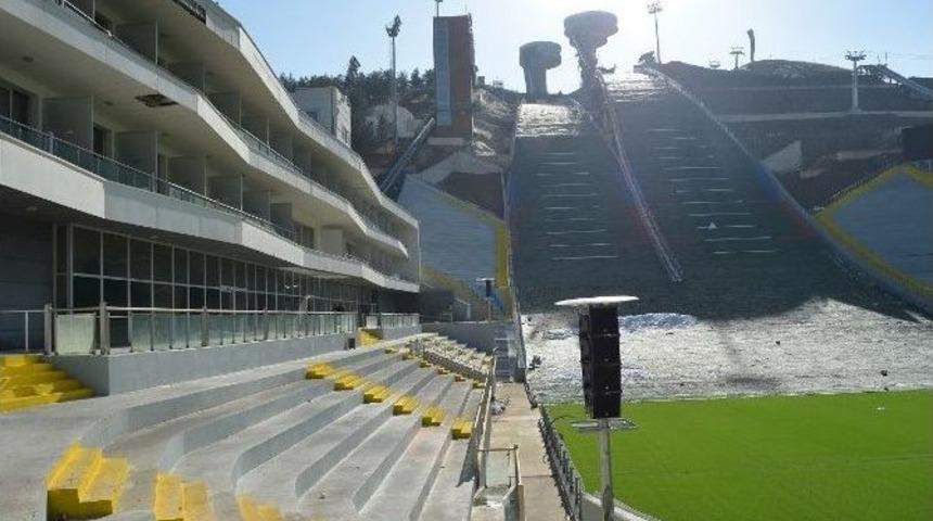 Atlama Kulelerinin Rampaları Tamamlandı