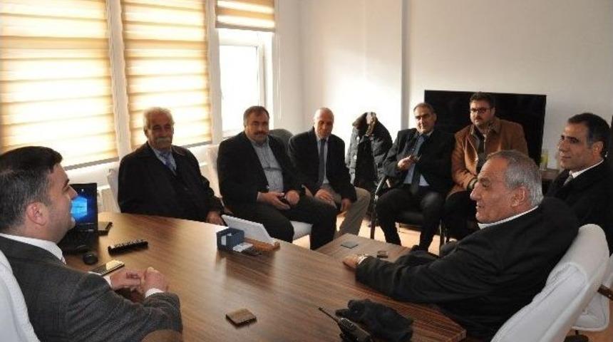 Stk Temsilcileri Emniyet M&uuml;d&uuml;r&uuml; Ayhan&rsquo;ı Ziyaret Etti