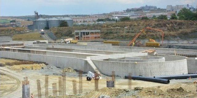S&uuml;leymanpaşa Batı Atıksu İleri Biyolojik Arıtma Tesisi&rsquo;nin Y&uuml;zde 70&rsquo;i Tamamlandı 1