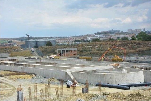 S&uuml;leymanpaşa Batı Atıksu İleri Biyolojik Arıtma Tesisi&rsquo;nin Y&uuml;zde 70&rsquo;i Tamamlandı 3