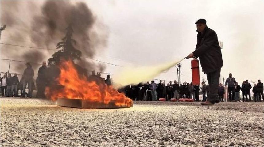 Eskişehir İl Emniyet M&uuml;d&uuml;rl&uuml;ğ&uuml; Personeline Y&ouml;nelik "afet Bilinci Eğitimi Ve Yangın Tatbikatı"