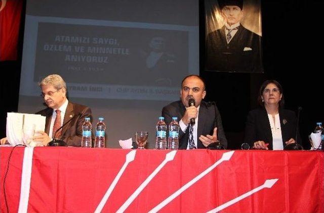 Chp’den ‘atatürk Ve Cumhuriyet’ Konulu Panel