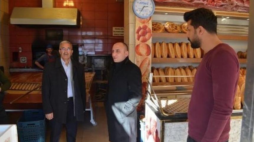 &Ouml;zalp Belediye Başkanı Karal, Lokanta Ve Fırınları Denetledi